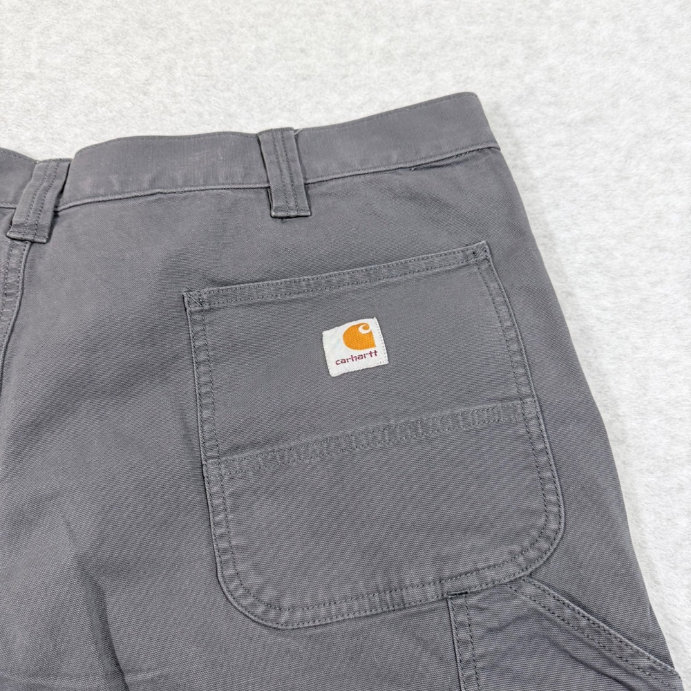 Carhartt Cargo Work Shorts Mens 44 Gray NWT Relaxed Fit Rugged Flex Canvas 11in - Picture 9 of 9